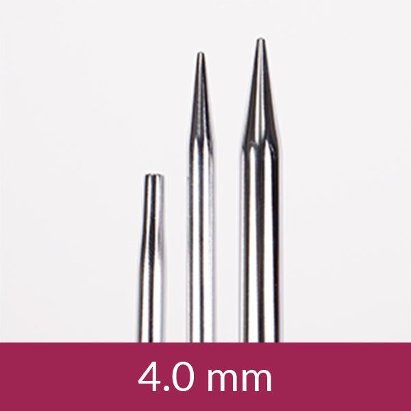 Aiguilles circulaires DROPS Pro Classic en laiton interchangeables 12 cm | 3.0 mm - 10.0 mm