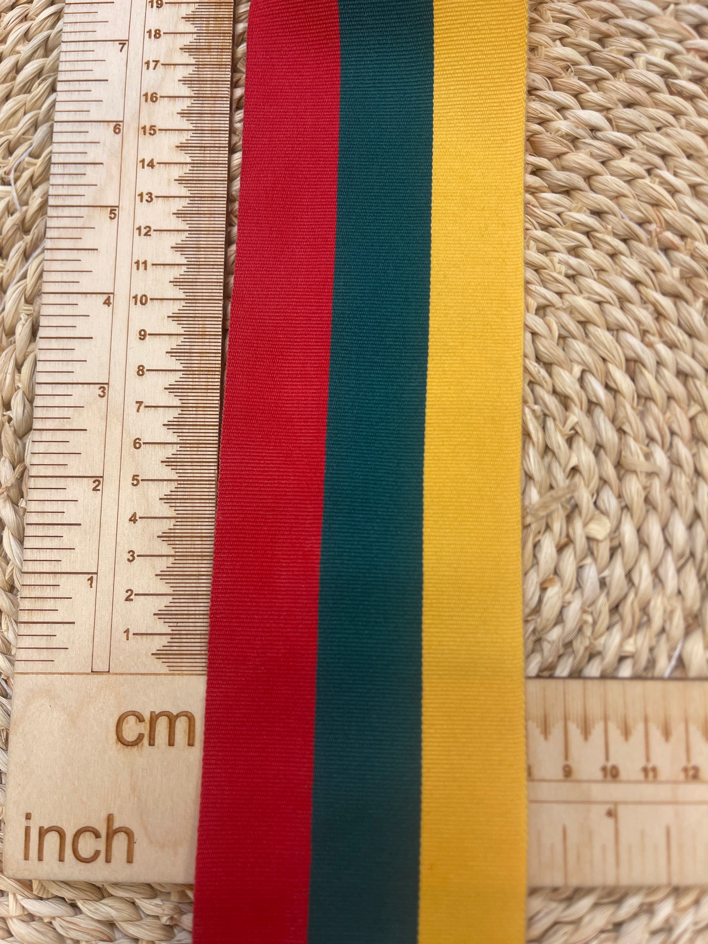 Lietuvas karoga lente 8 cm plata