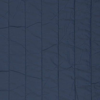 Quilted fabric with fleece lining - blue