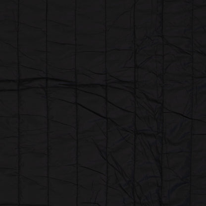 Quilted Fabric with Fleece Lining - Black