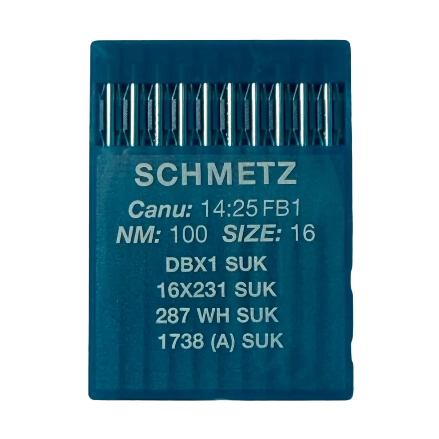 Industrielle Nähmaschinennadeln SCHMETZ DBx1 (1738) SUK für Trikot und Jeans – 10 Stk.