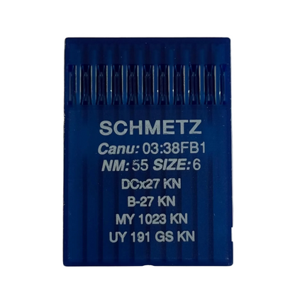 Industrial overlock needles SCHMETZ DCx27 (B-27) SUK KN for fine knitwear - 10 pcs.