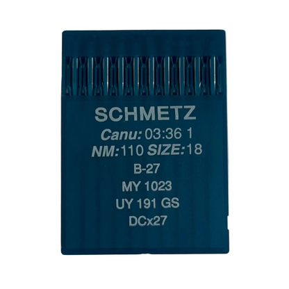 SCHMETZ DCx27 (B-27) Universal Industrial Overlock Needles - 10 pcs.