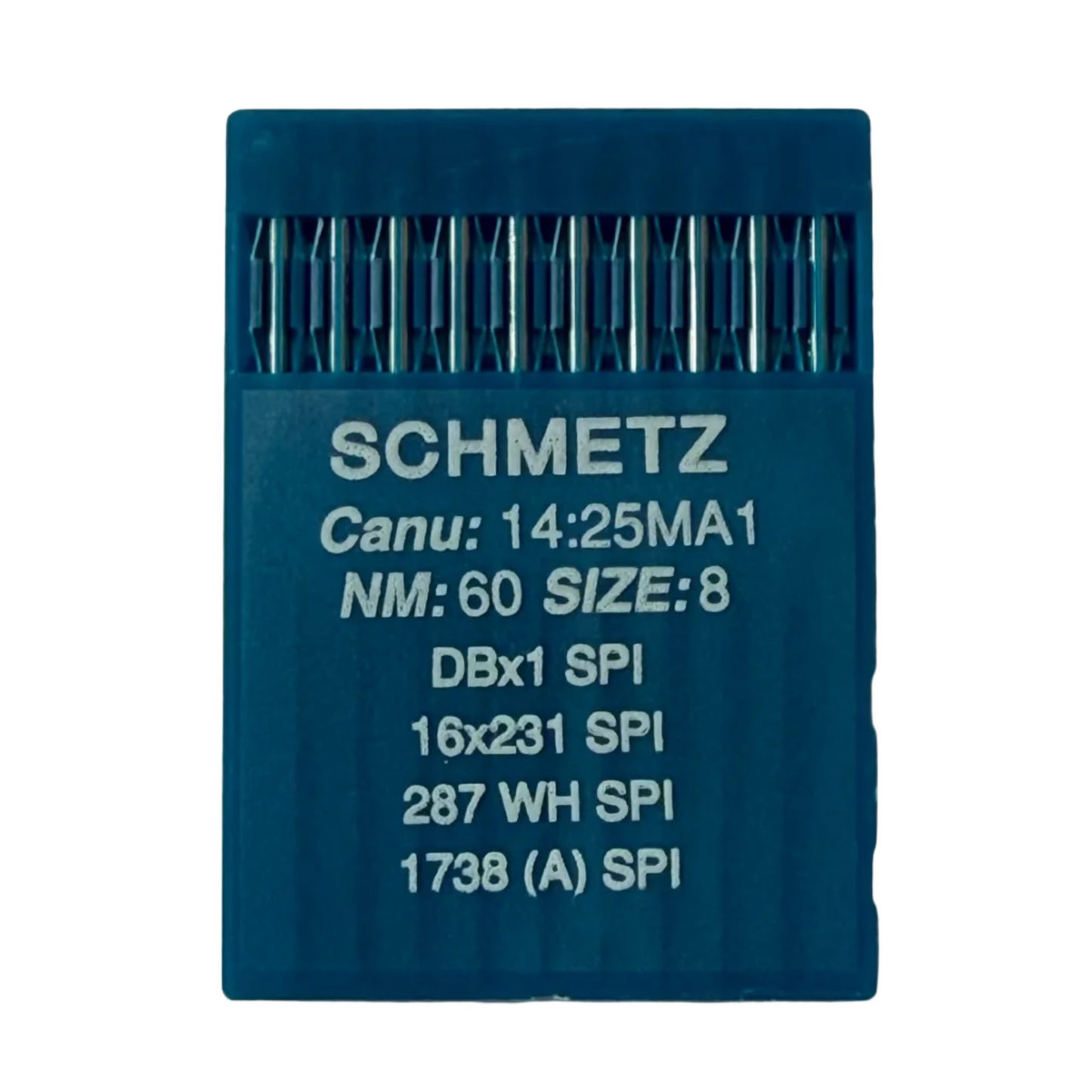 Aiguilles pour machines à coudre industrielles SCHMETZ DBx1 (1738) SPI pour tissus épais et fins - 10 pièces