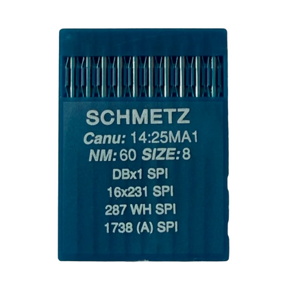 Aiguilles pour machines à coudre industrielles SCHMETZ DBx1 (1738) SPI pour tissus épais et fins - 10 pièces