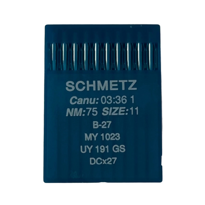 SCHMETZ DCx27 (B-27) Universal Industrial Overlock Needles - 10 pcs.