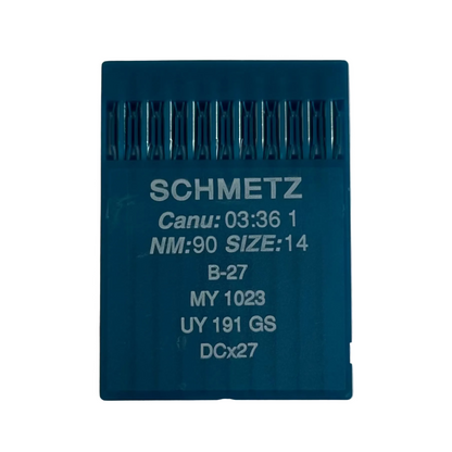 SCHMETZ DCx27 (B-27) Universal Industrial Overlock Needles - 10 pcs.