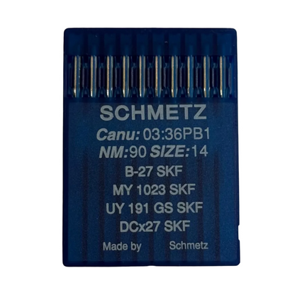 Aiguilles pour surjeteuse industrielles SCHMETZ DCx27 (B-27) SKF pour maille très grossière - 10 pcs.