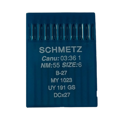 SCHMETZ DCx27 (B-27) Universal Industrial Overlock Needles - 10 pcs.