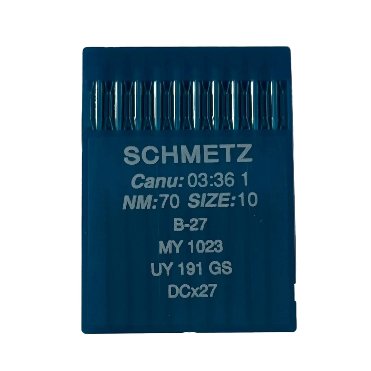 SCHMETZ DCx27 (B-27) Universal Industrial Overlock Needles - 10 pcs.