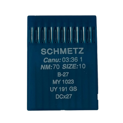 SCHMETZ DCx27 (B-27) Universal Industrial Overlock Needles - 10 pcs.