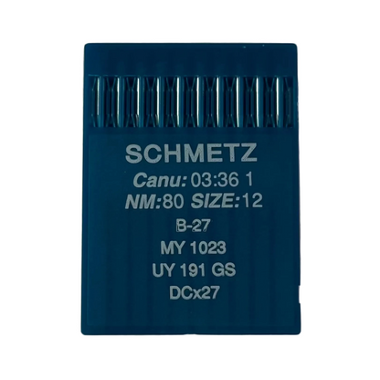 SCHMETZ DCx27 (B-27) Universal Industrial Overlock Needles - 10 pcs.