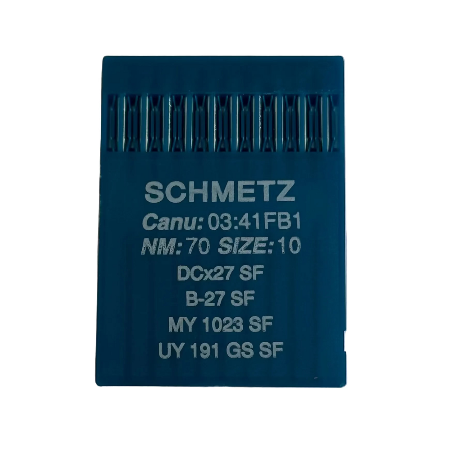 Industrielle Overlocknadeln SCHMETZ DCx27 (B-27) SUK SF für sehr feine Trikotstoffe - 10 Stk.