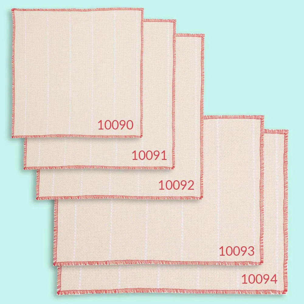 Punch Needle audums Monk’s Cloth – 25 × 25 cm
