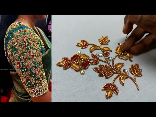 Aiguille pour broderie avec perles /Aari Needle