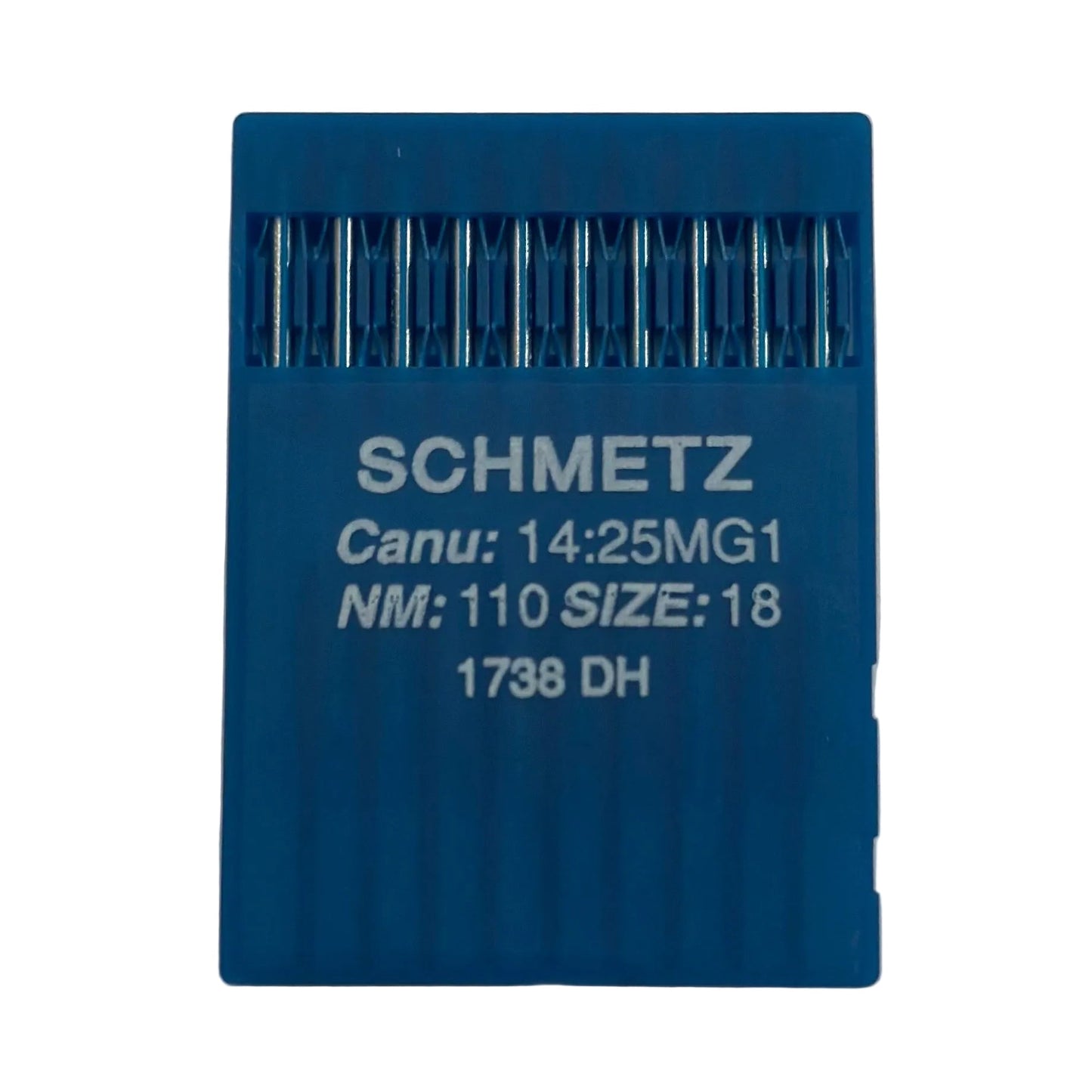Image des aiguilles industrielles SCHMETZ DBx1 DH - pour cuir (10 pcs) – disponible chez Šarlotes audumi