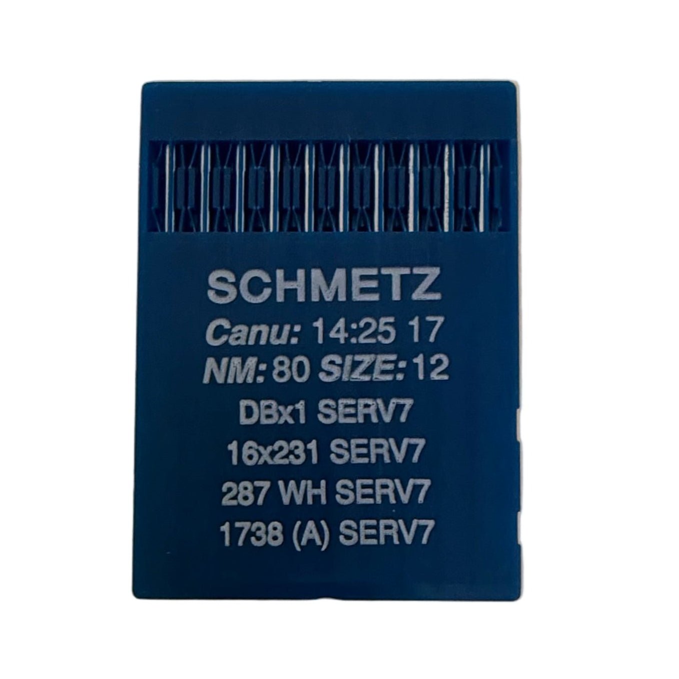 Aiguilles pour machines à coudre industrielles SCHMETZ DBx1 SERV 7 – universelles (10 pièces)