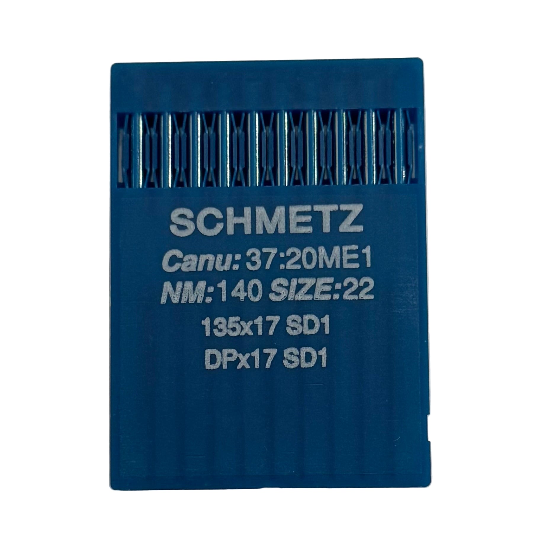 Image des aiguilles pour machines à coudre industrielles SCHMETZ DPX17 SD1 – pour cuir (10 pièces) – disponible chez Šarlotes audumi