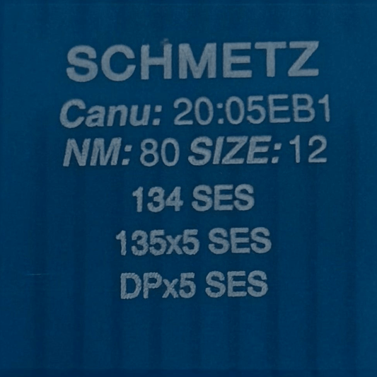 Image of SCHMETZ DPx5 SES industrial sewing machine needles – for knitwear and sportswear (10 pcs) – available at Šarlotes audumi