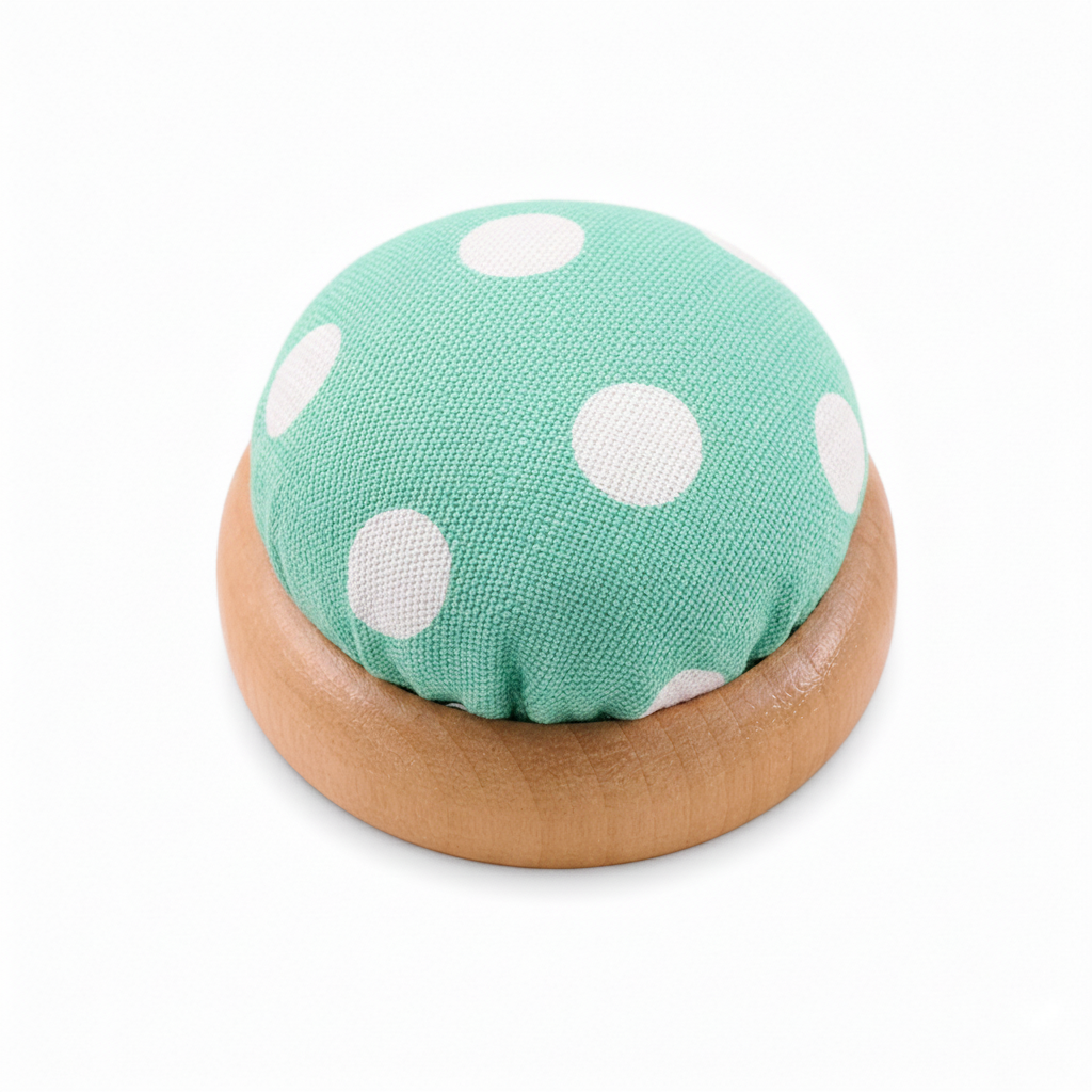 Image avec coussins à épingles Sew Tasty – disponible chez Šarlotes audumi