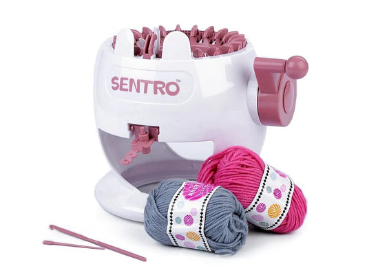 Image de la machine à tricoter Sentro – disponible chez Šarlotes audumi