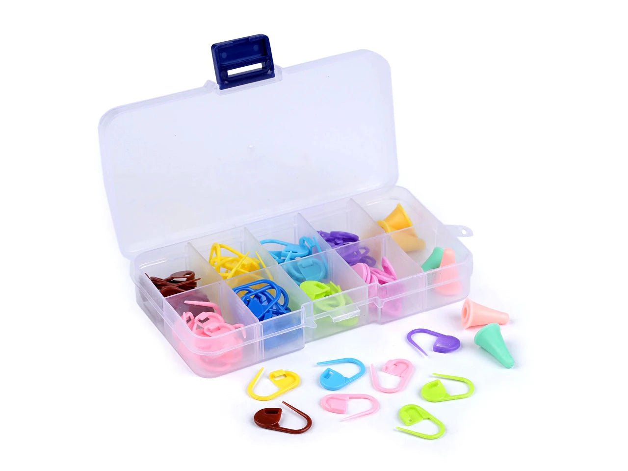 Kit de marqueurs pour tricot et crochet en boîte
