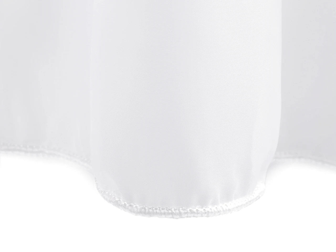 Tissu de rideau en tulle avec fil de plomb | 276 cm de large | blanc ou crème