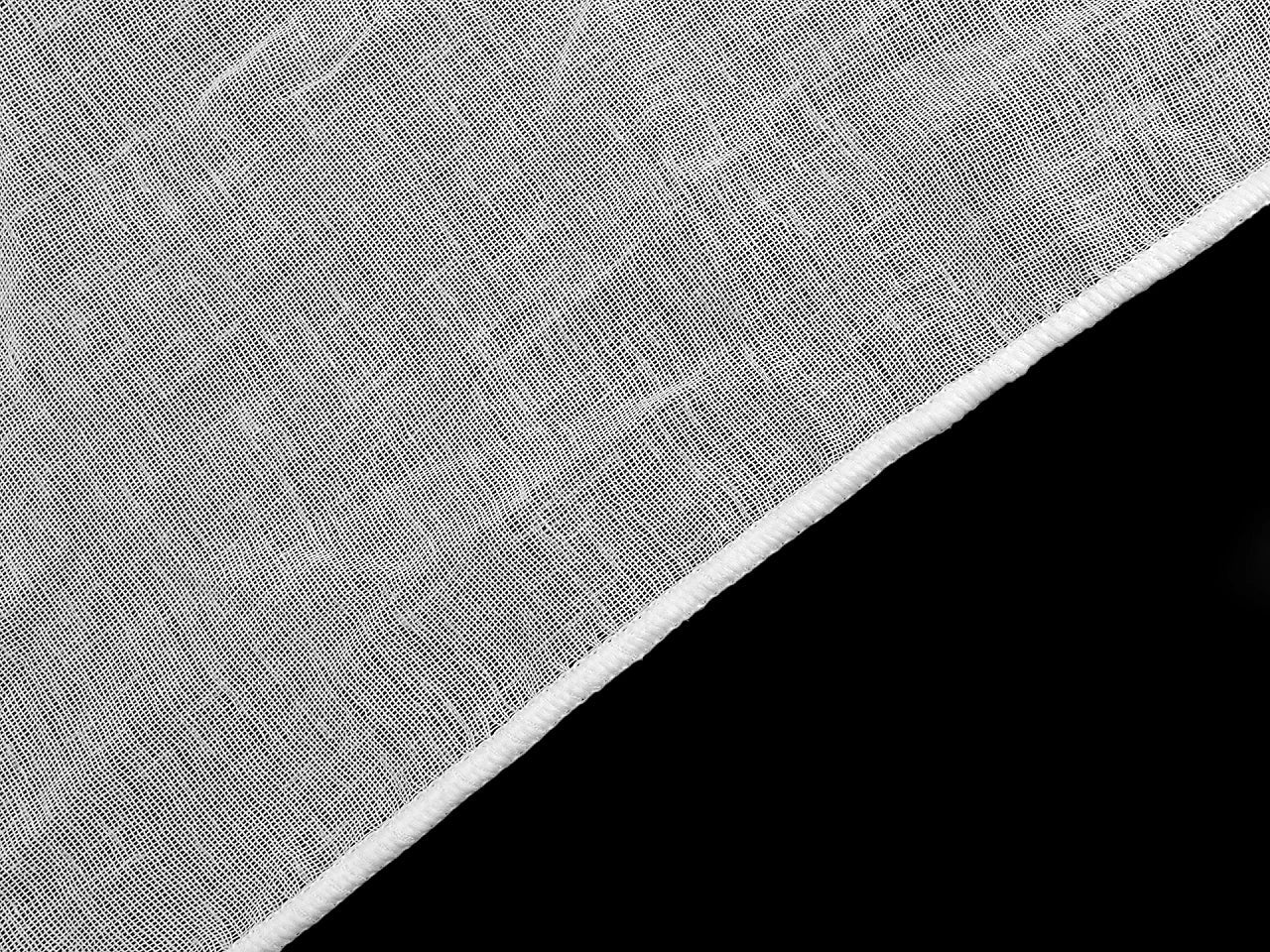 Curtain tulle with lead edge, 300 cm – available at Šarlotes audumi