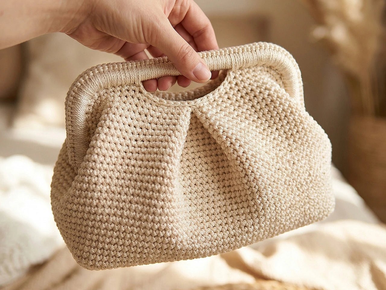 Kuva alumiinisesta laukkukehyksestä kultaisella lukolla, 20 × 19 cm – saatavilla Šarlotes audumi