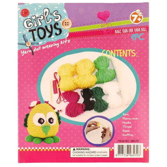 Amigurumi crochet kit for children – owl