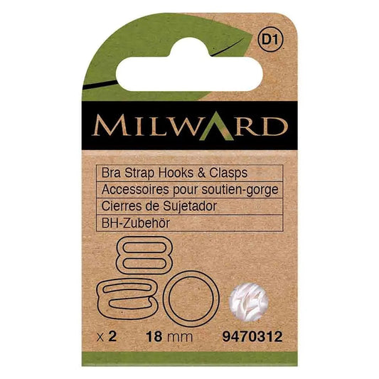 Apakšveļas, Bikini Accessory Set Milward 18mm - transparent