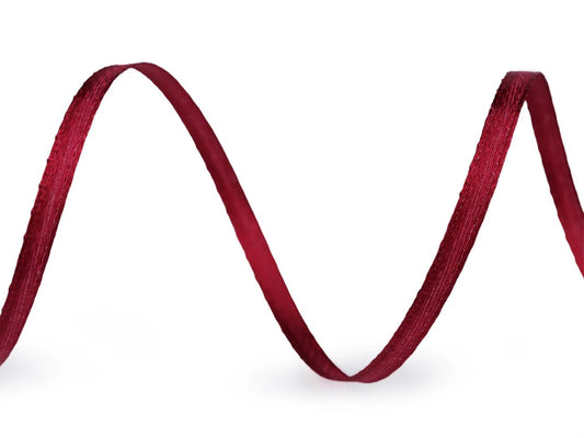 Ruban de satin bordeaux 3 mm (lot de 100 m)