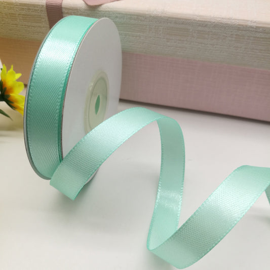 Atlas ribbon - mint 12 mm (pack of 25 m)