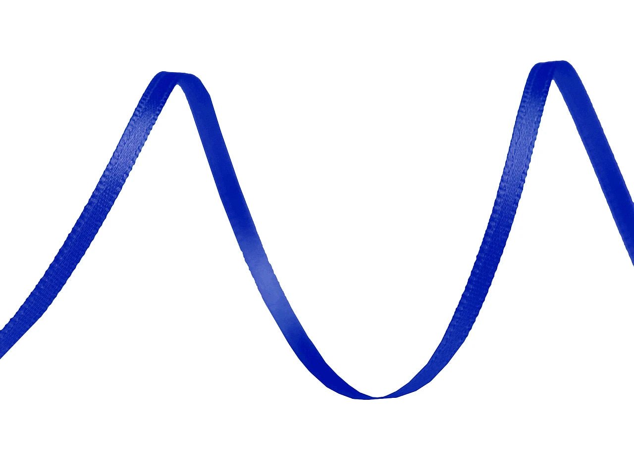 Ruban satin bleu bleuet 3 mm (100 m)