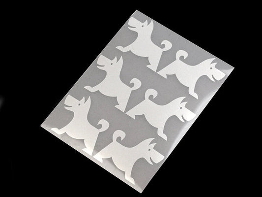 Iron-on reflective - dogs