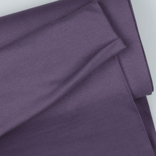 Fabric finishing edge | cuff - dark grape shade 270 g/m²