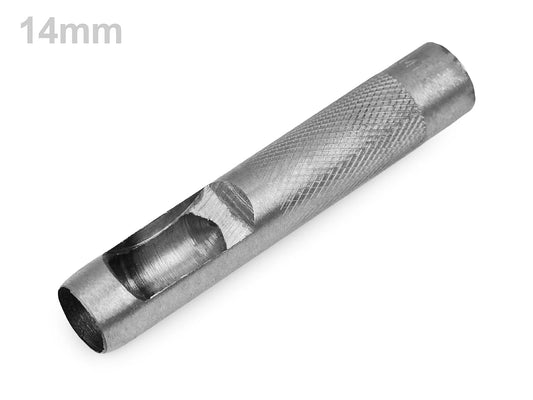 Image of a fabric and leather hole punch Ø14; 17; 18; 19; 20; 22 mm – available at Šarlotes audumi