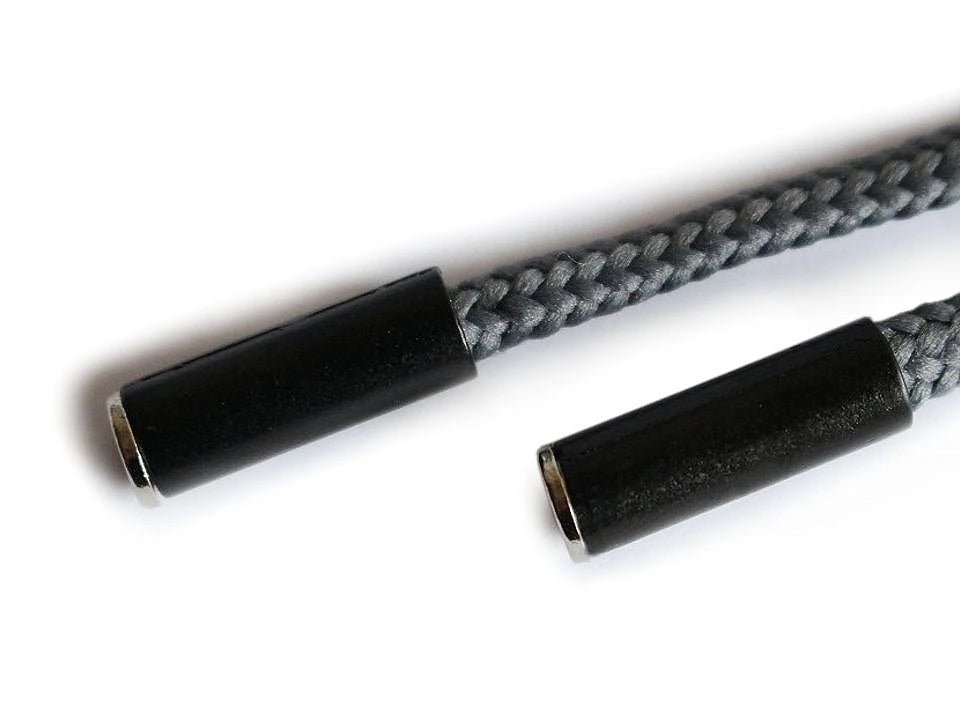 Image of cord end cap with stopper Ø5 mm, 4 pcs. – a practical and aesthetic solution – available at Šarlotes audumi