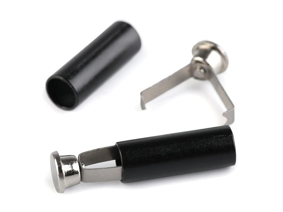 Image of a cord end cap with stopper Ø5 mm, 4 pcs. – a practical and attractive solution – available at Charlotte's Fabrics
