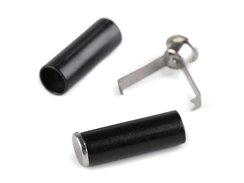 Image of cord end cap with stopper Ø5 mm, 4 pcs – a practical and stylish solution – available at Šarlotes audumi