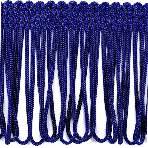 Attēls ar Bārkstis 8 cm plata - karaliski zila – pieejams Šarlotes audumi