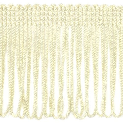 Attēls ar Bārkstis 8 cm plata - krēmīgas – pieejams Šarlotes audumi