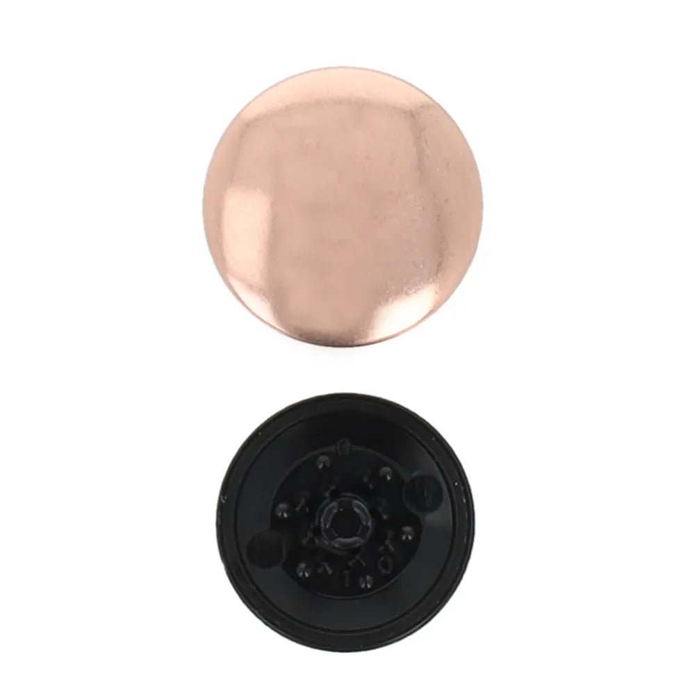Kuva BOHIN Magic -neppareista ilman pihtejä 14 mm – Rose Gold, 4 kpl – saatavilla verkossa Šarlotes audumi