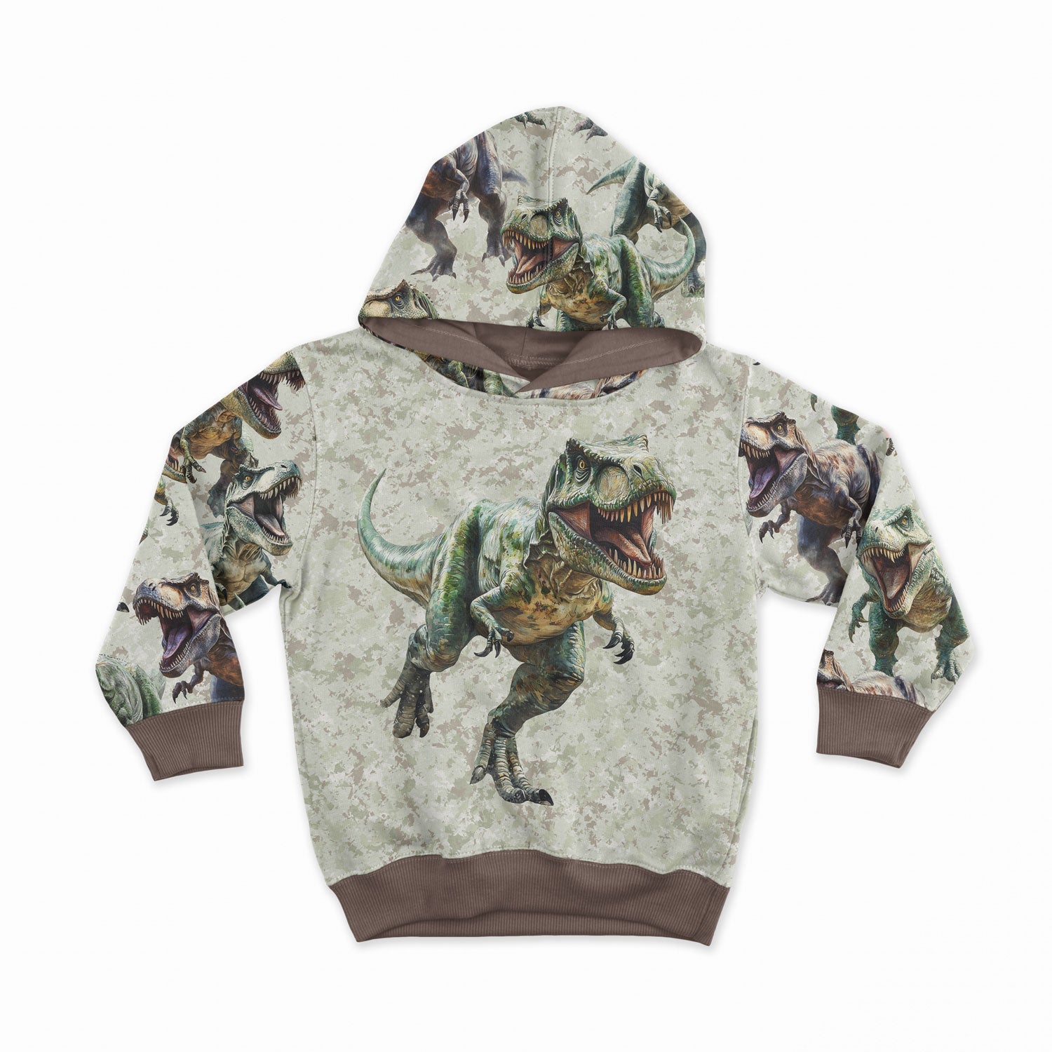Panneau en molleton bouclé 40x50 cm - T - rex 250 g/m²