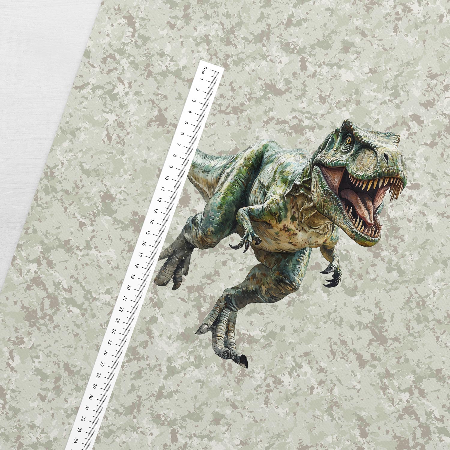 Panneau en tricot bouclé 40x50 cm - T-Rex 250 g/m²