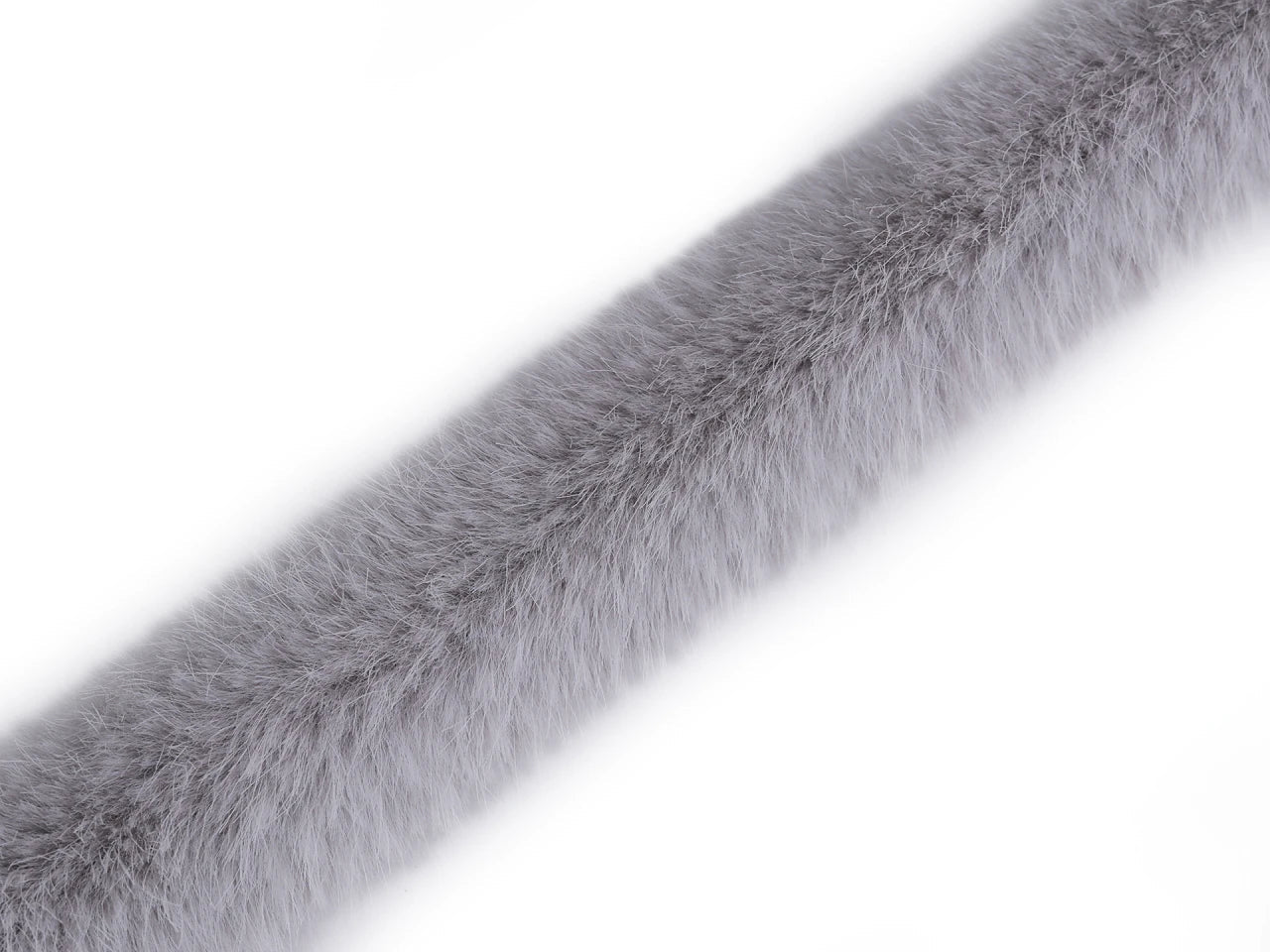 Image of decorative faux fur trim (sew-on) | 3 cm x1 m – available at Šarlotes audumi