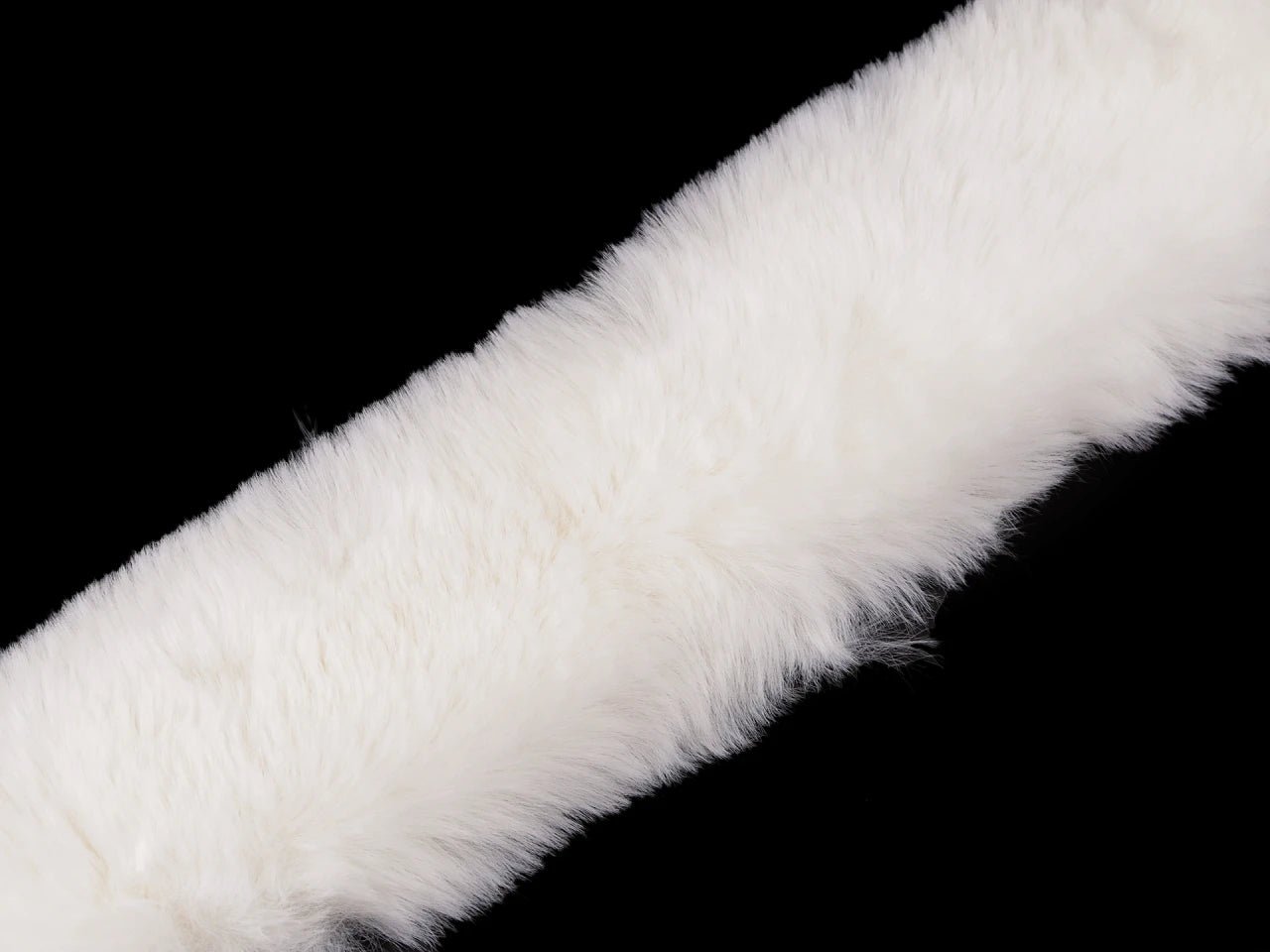 Image with Decorative faux fur trim – 1 m | Decorative faux fur for hoods, jackets, costumes – available at Charlotte's Fabrics