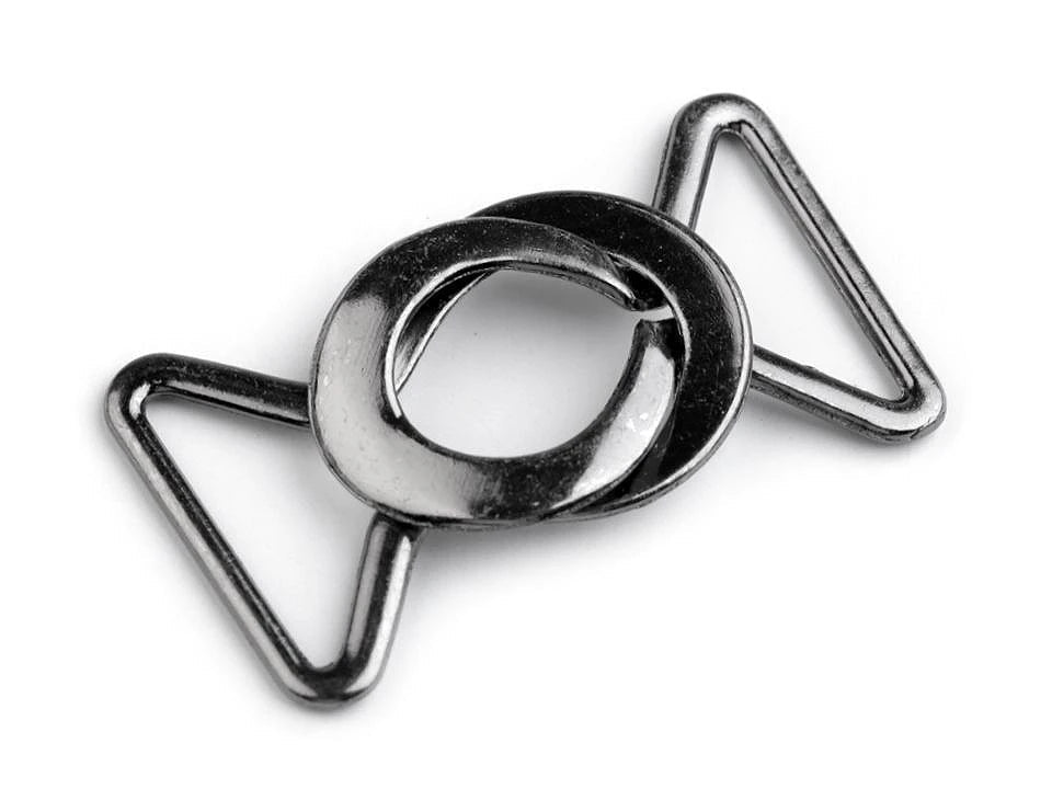Image with Decorative buckle with clasp 24 mm – available at Charlotte's Fabrics