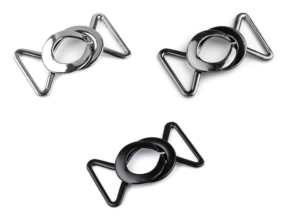 Image of Decorative buckle with clasp 24 mm – available at Šarlotes audumi