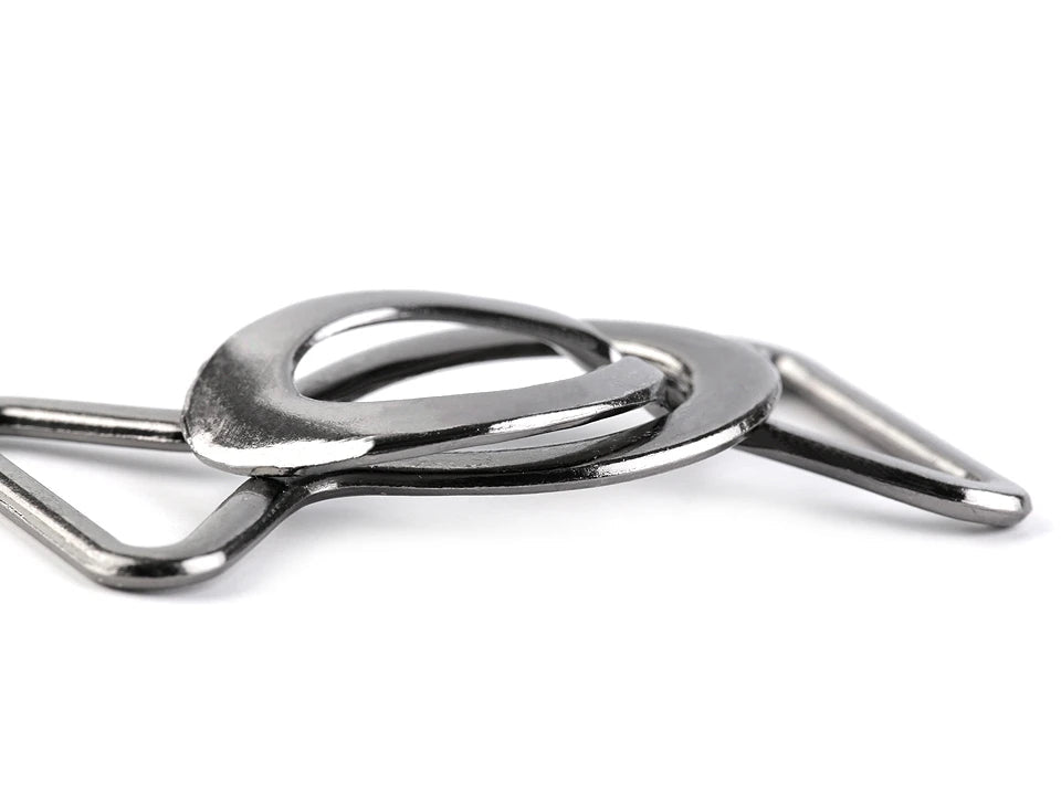 Image of decorative buckle with clasp, 24 mm – available at Šarlotes audumi